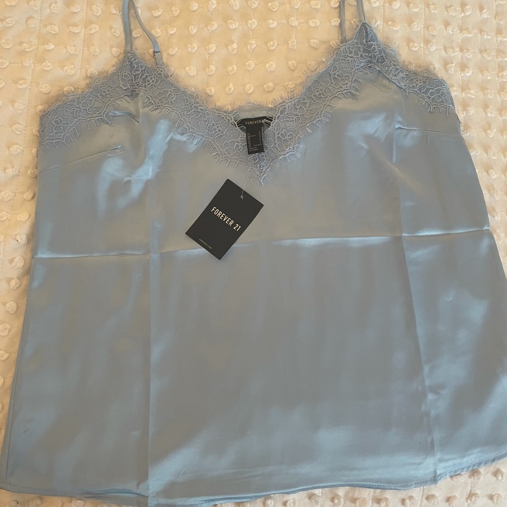CUTE SATIN TOP